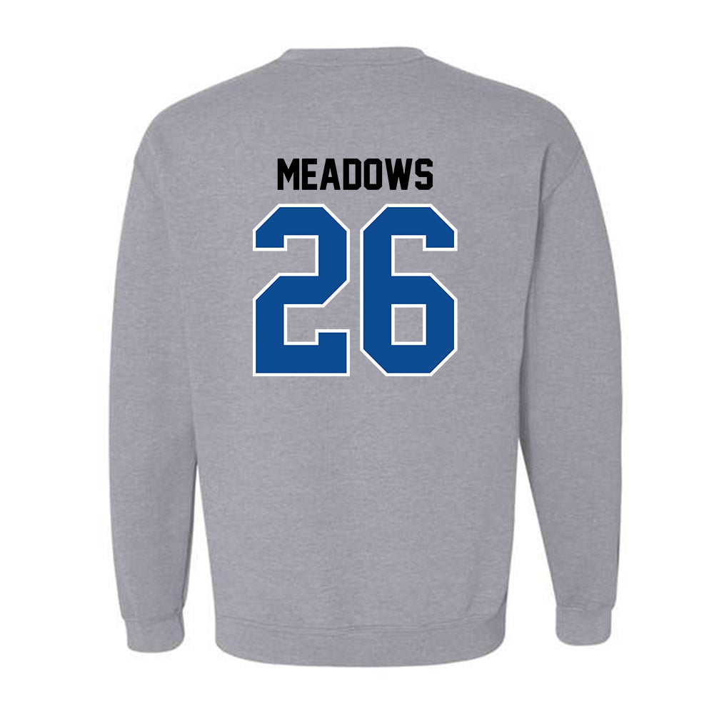 UAH - NCAA Baseball : Jace Meadows - Classic Shersey Crewneck Sweatshirt-1
