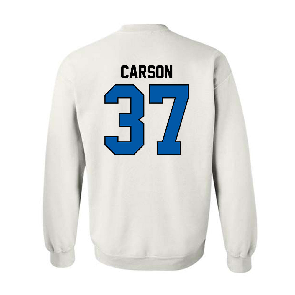 UAH - NCAA Baseball : CJ Carson - Classic Shersey Crewneck Sweatshirt-1