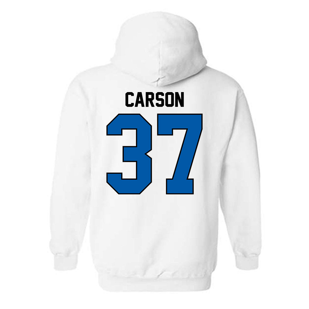 UAH - NCAA Baseball : CJ Carson - Classic Shersey Hooded Sweatshirt-1