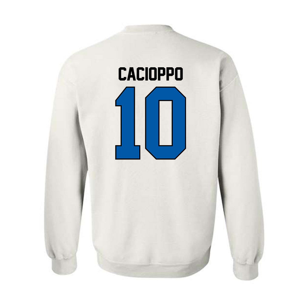 UAH - NCAA Baseball : Cross Cacioppo - Classic Shersey Crewneck Sweatshirt-1