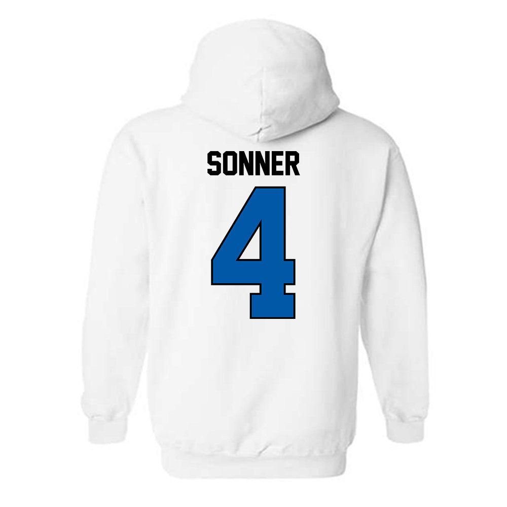 UAH - NCAA Baseball : Ian Sonner - Classic Shersey Hooded Sweatshirt-1