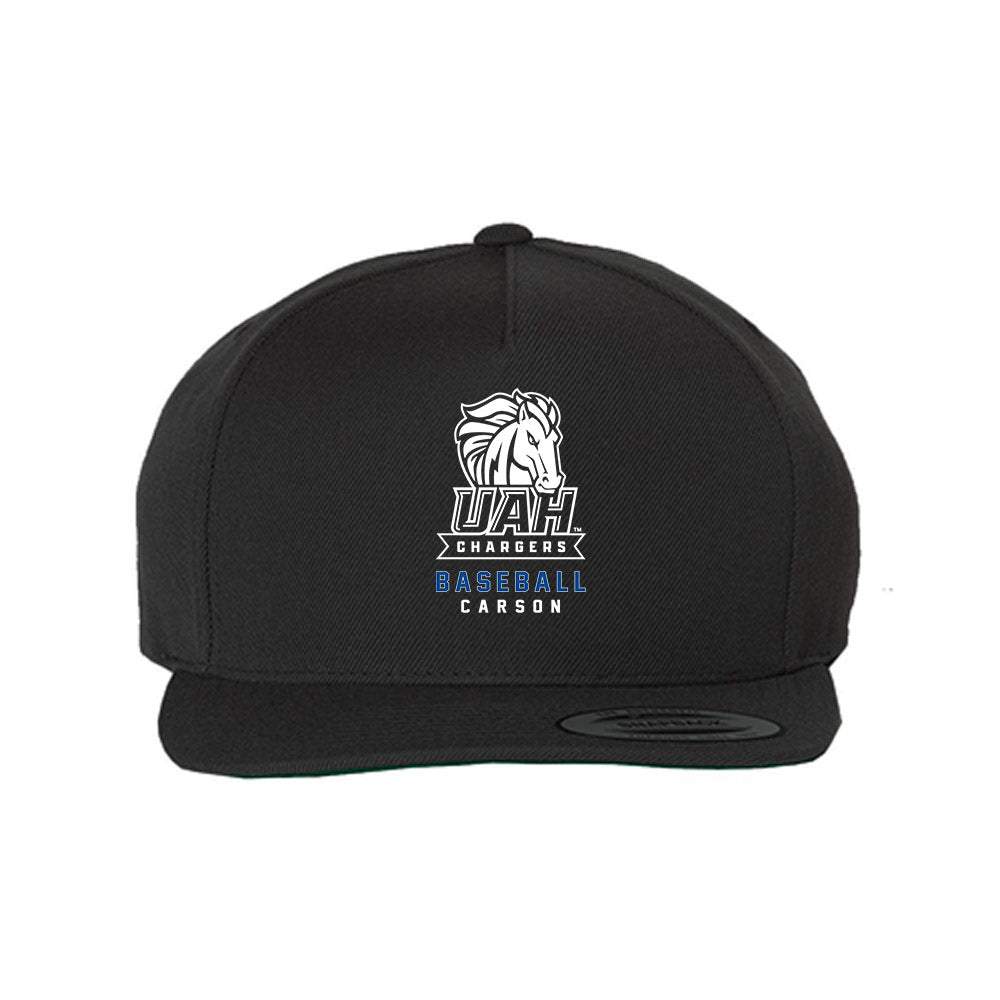 UAH - NCAA Baseball : CJ Carson - Snapback Hat-0