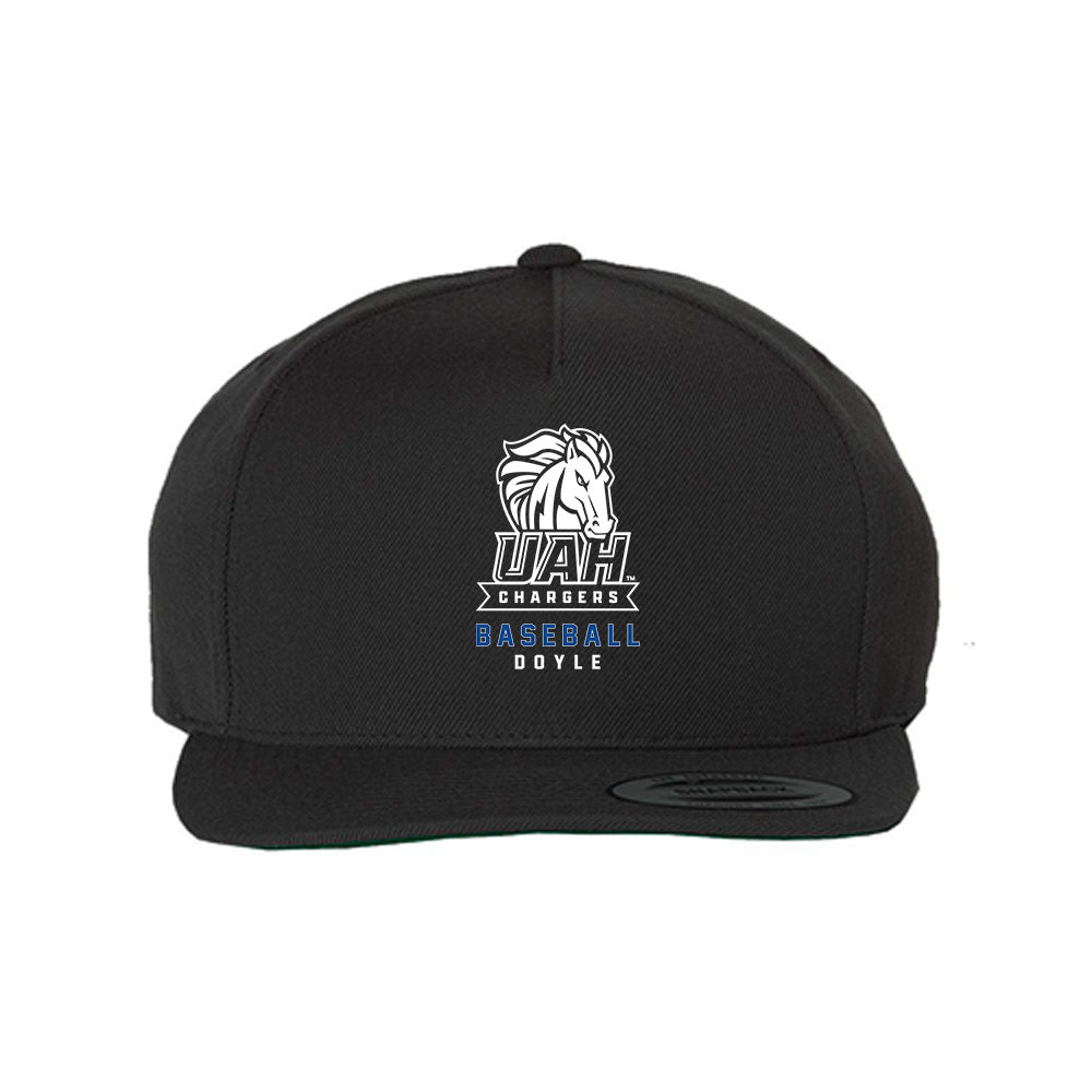 UAH - NCAA Baseball : Jack Doyle - Snapback Hat-0
