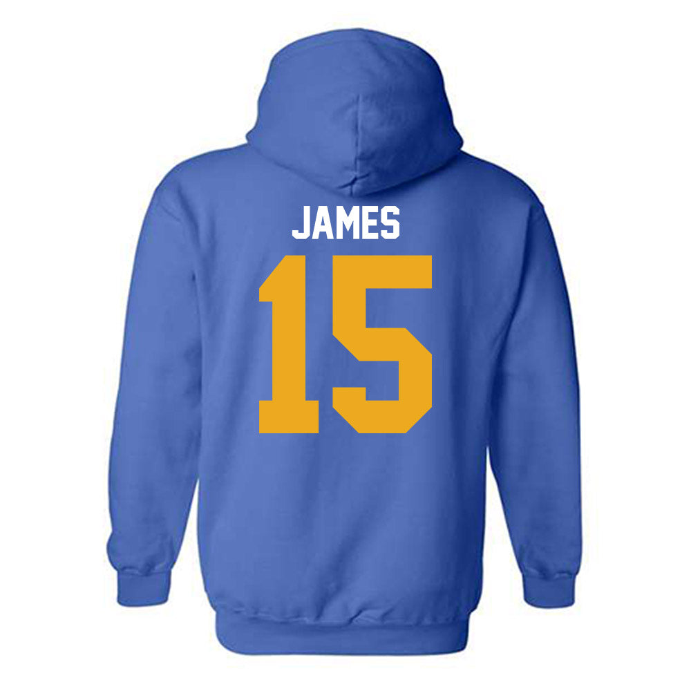 Albany State - NCAA Women's Soccer : Alaina James - Classic Shersey Hooded Sweatshirt-1