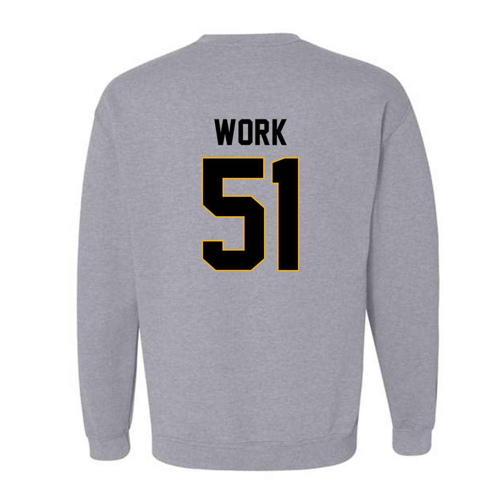 Missouri - NCAA Football : Luke Work - Classic Shersey Crewneck Sweatshirt-1
