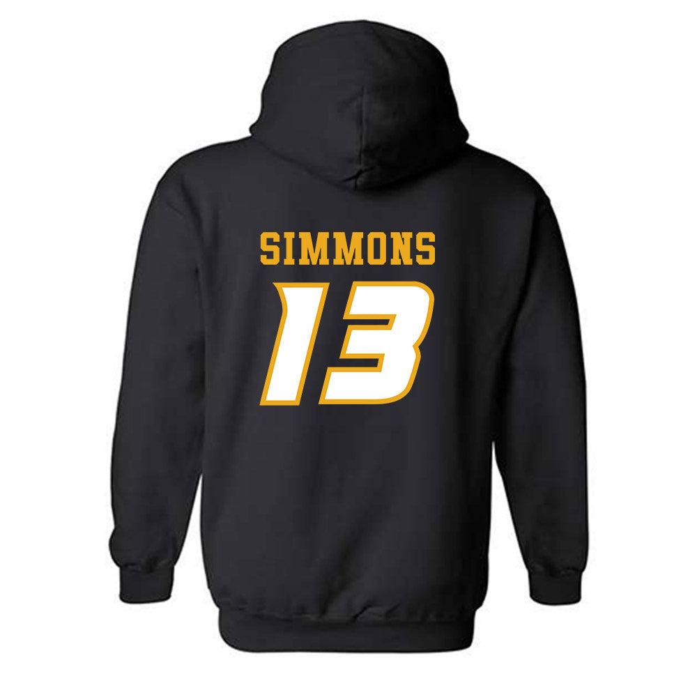 Missouri - NCAA Football : Austin Simmons - STP Black Hooded Sweatshirt-1