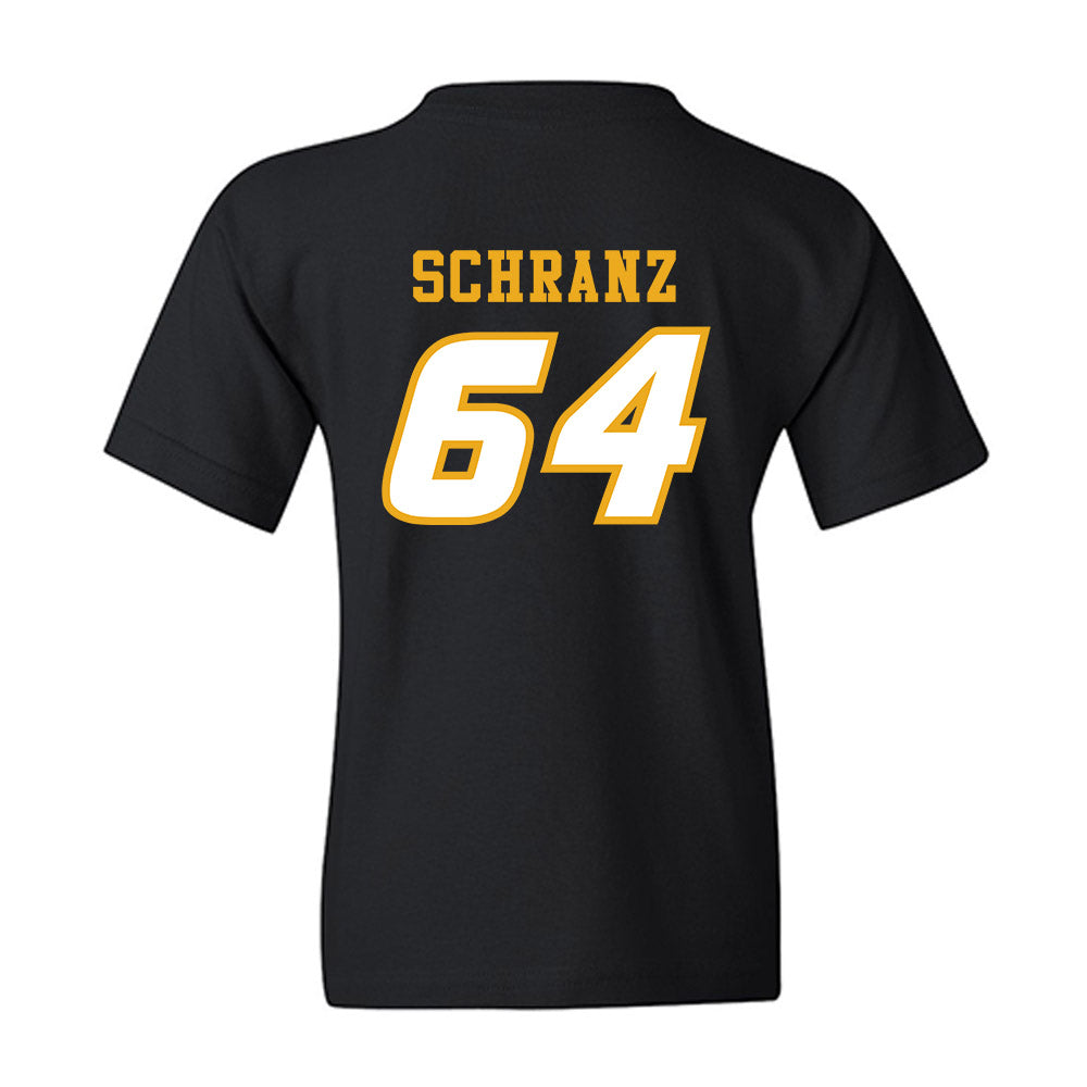 Missouri - NCAA Football : Joseph Schranz - STP Black Youth T-Shirt-1