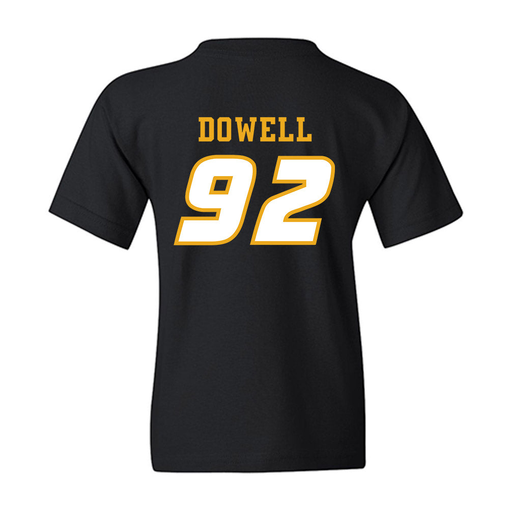 Missouri - NCAA Football : Jason Dowell - STP Black Youth T-Shirt-1