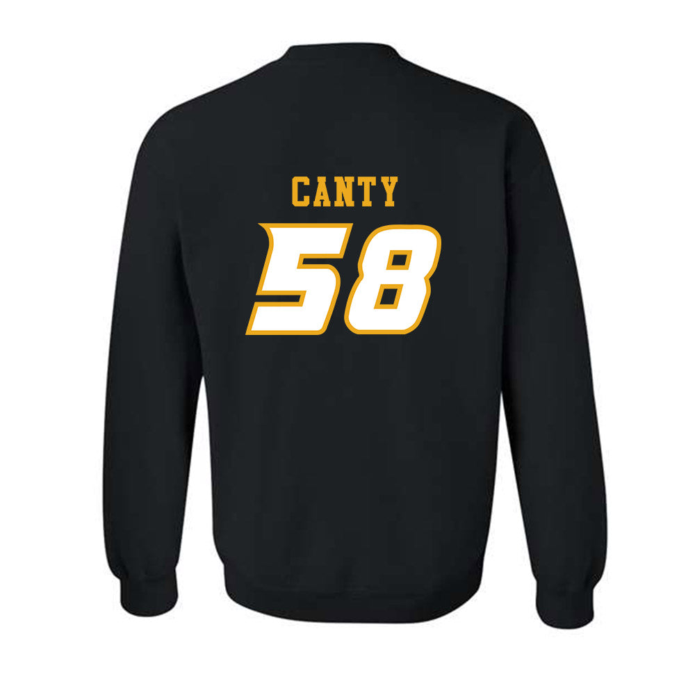 Missouri - NCAA Football : Khalief Canty - STP Black Crewneck Sweatshirt-1