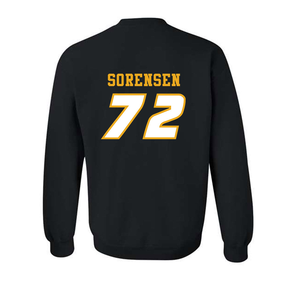 Missouri - NCAA Football : Colin Sorensen - STP Black Crewneck Sweatshirt-1