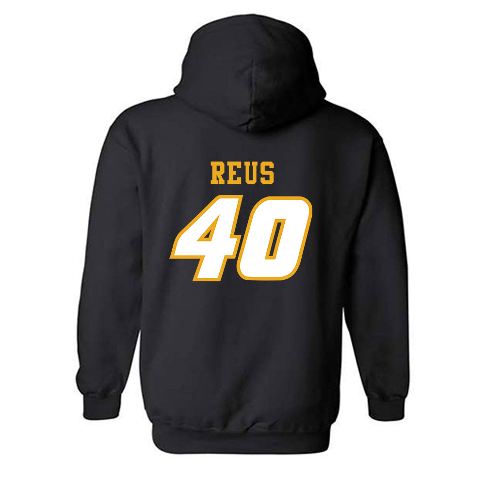 Missouri - NCAA Football : Brunno Reus - STP Black Hooded Sweatshirt-1