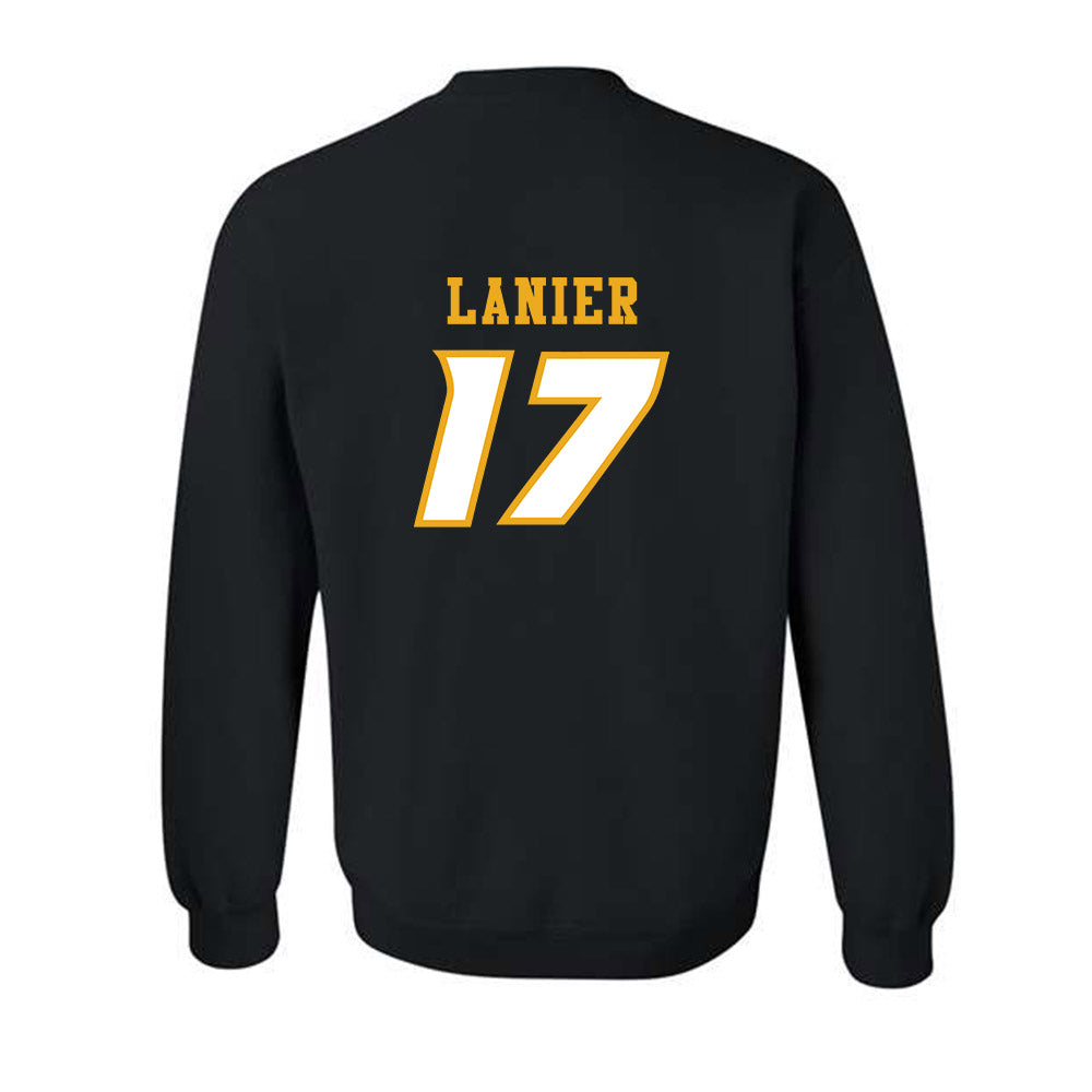 Missouri - NCAA Football : Kenric Lanier - STP Black Crewneck Sweatshirt-1
