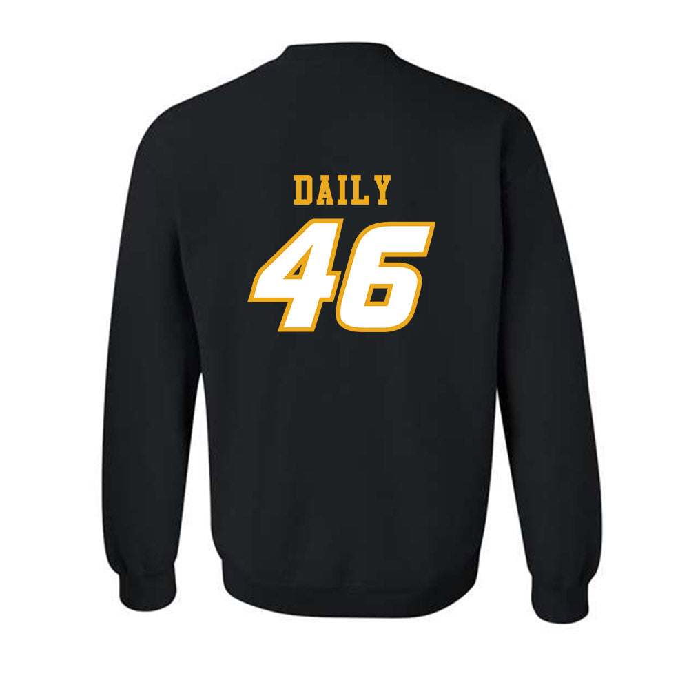 Missouri - NCAA Football : Jackson Daily - STP Black Crewneck Sweatshirt-1