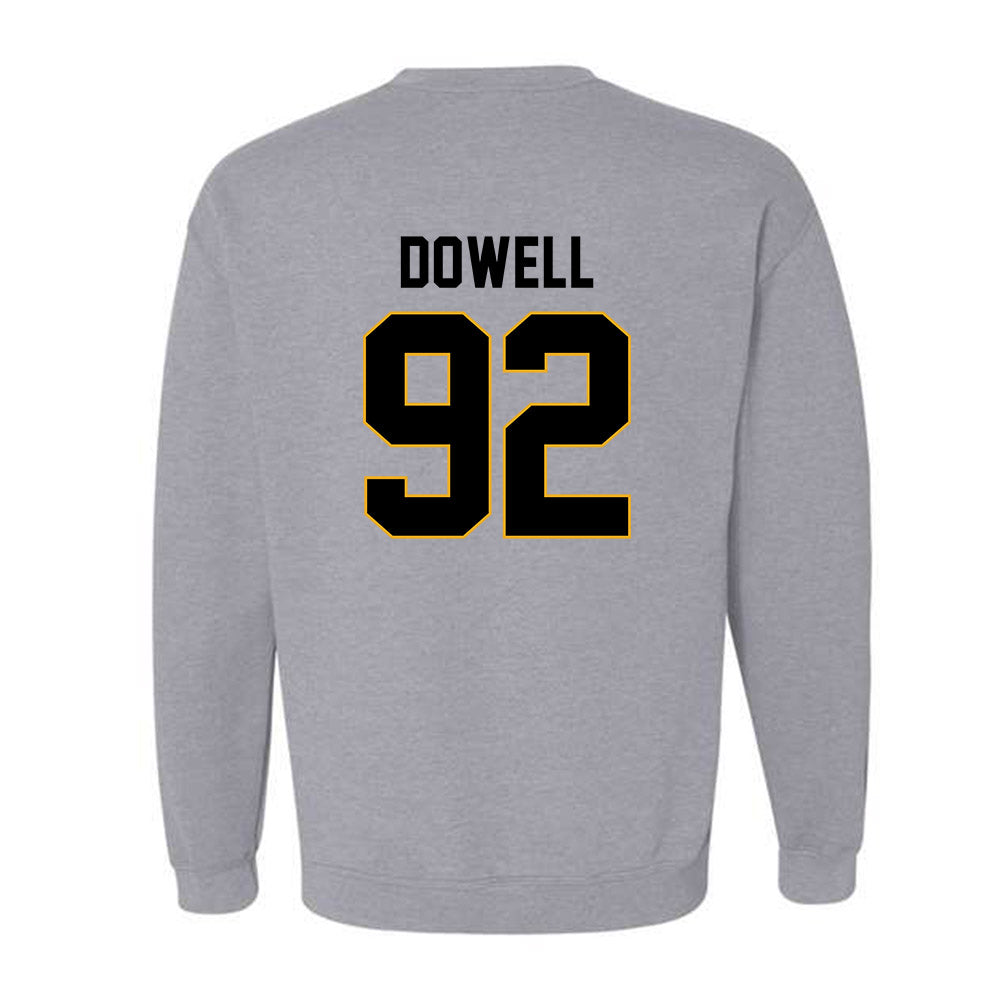 Missouri - NCAA Football : Jason Dowell - STP Grey Crewneck Sweatshirt-1