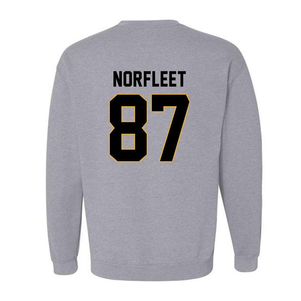 Missouri - NCAA Football : Brett Norfleet - STP Grey Crewneck Sweatshirt