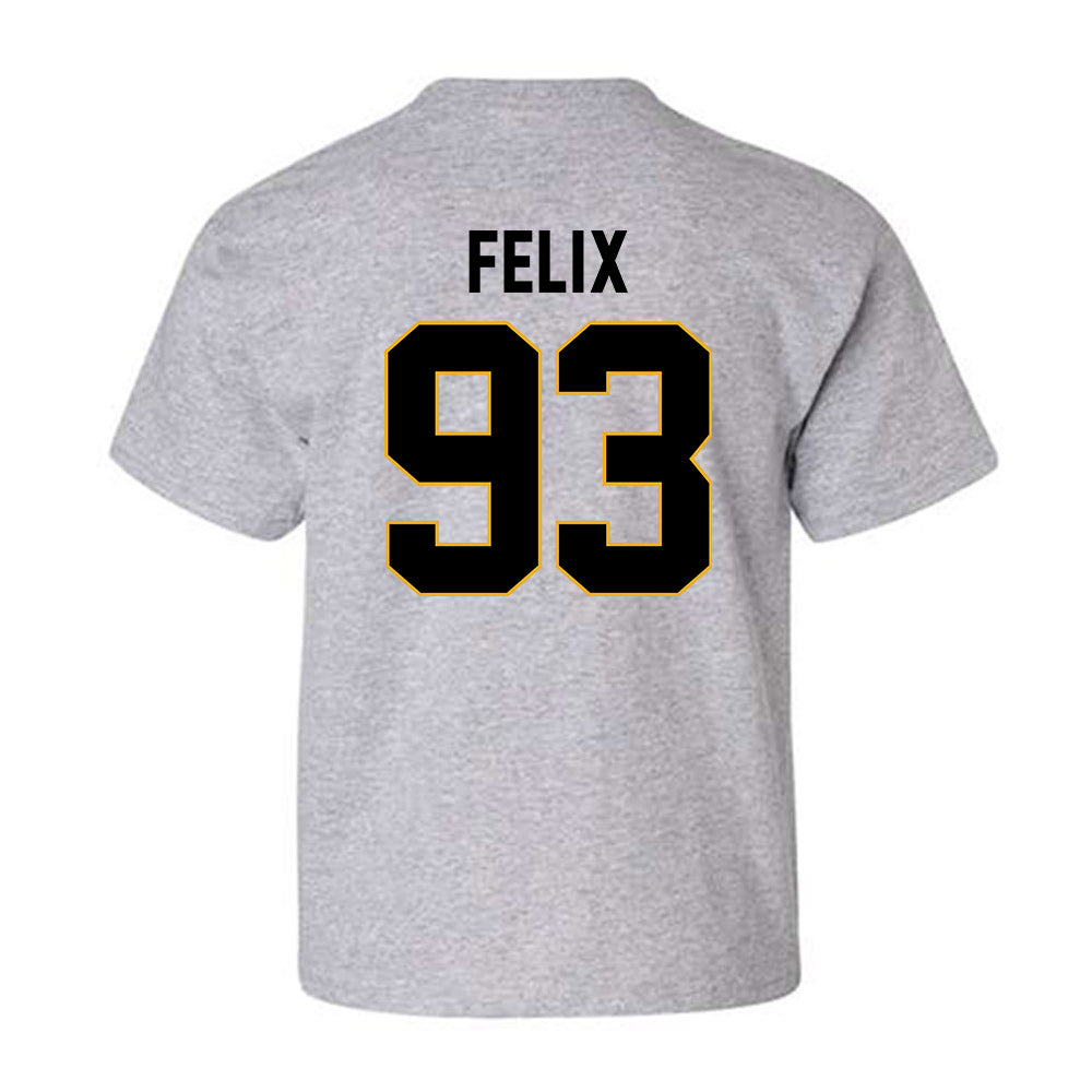 Missouri - NCAA Football : Jocques Felix - STP Grey Youth T-Shirt-1
