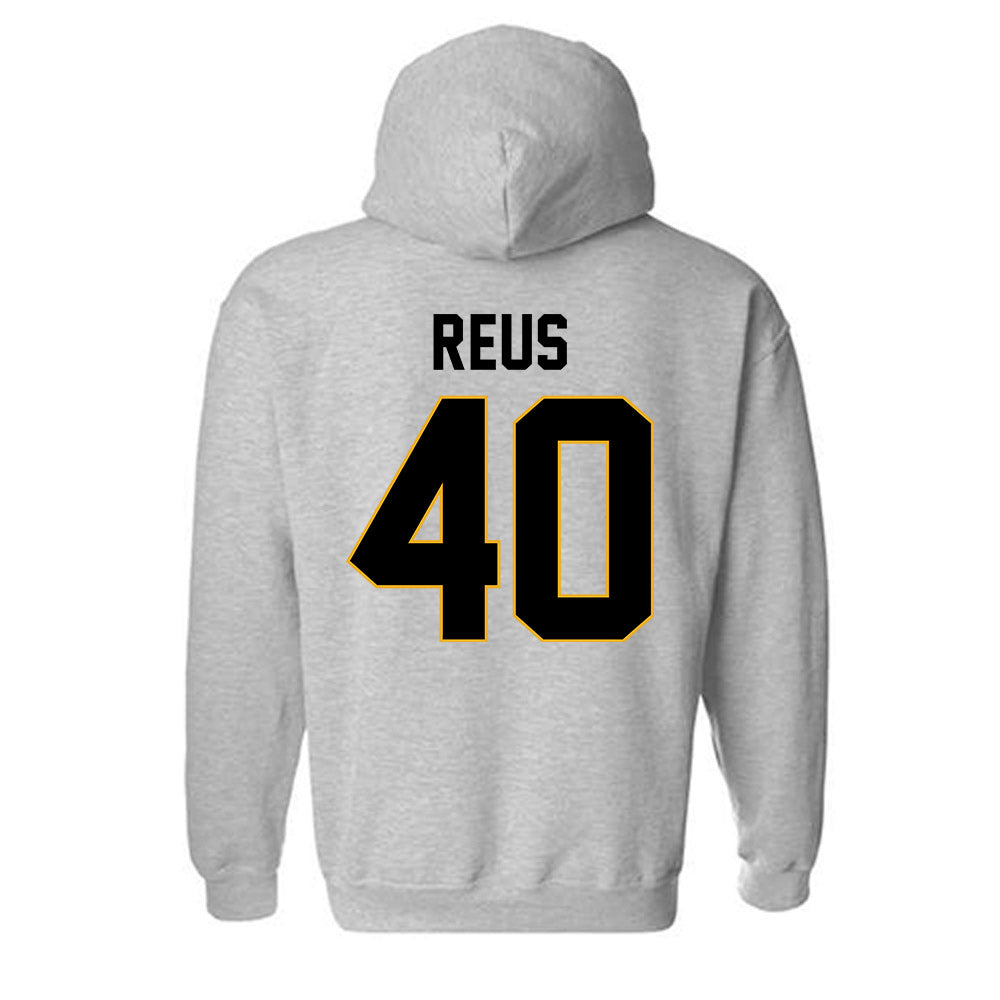 Missouri - NCAA Football : Brunno Reus - STP Grey Hooded Sweatshirt-1