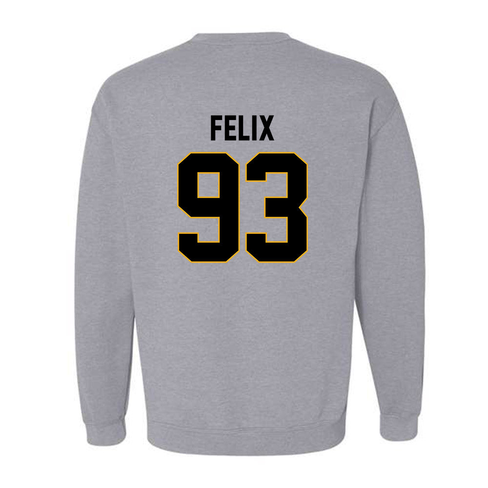 Missouri - NCAA Football : Jocques Felix - STP Grey Crewneck Sweatshirt-1