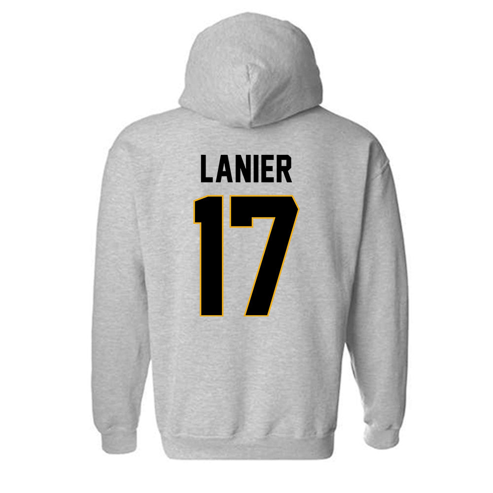 Missouri - NCAA Football : Kenric Lanier - STP Grey Hooded Sweatshirt-1