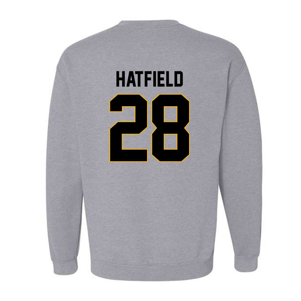 Missouri - NCAA Football : Preston Hatfield - STP Grey Crewneck Sweatshirt-1