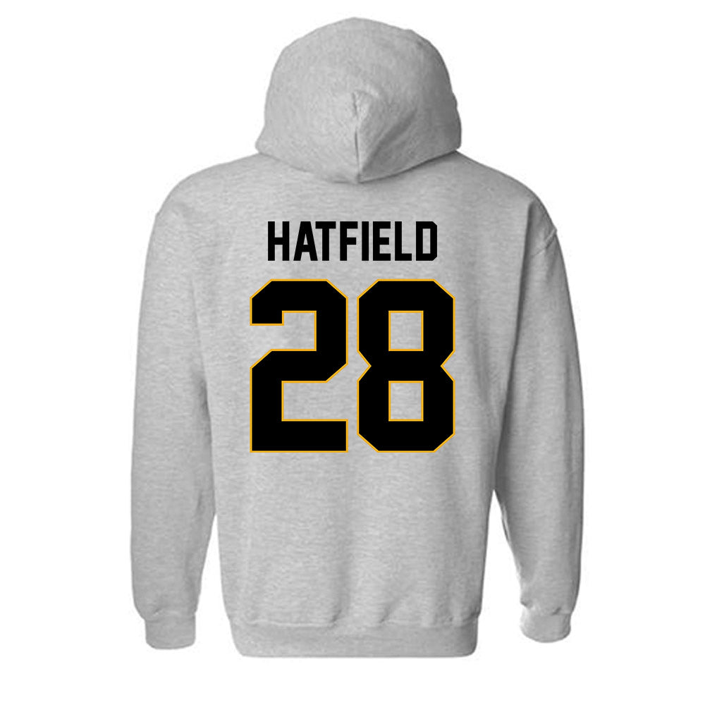 Missouri - NCAA Football : Preston Hatfield - STP Grey Hooded Sweatshirt-1