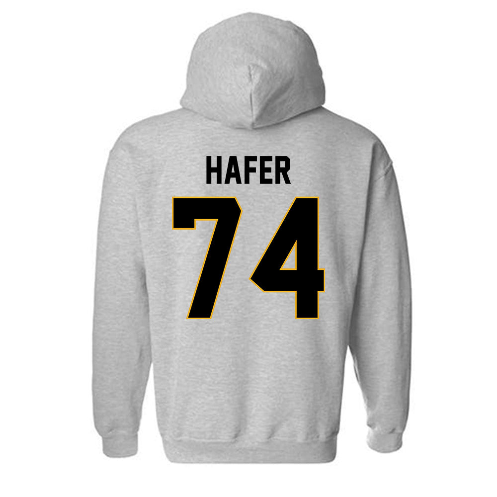 Missouri - NCAA Football : Whit Hafer - STP Grey Hooded Sweatshirt-1