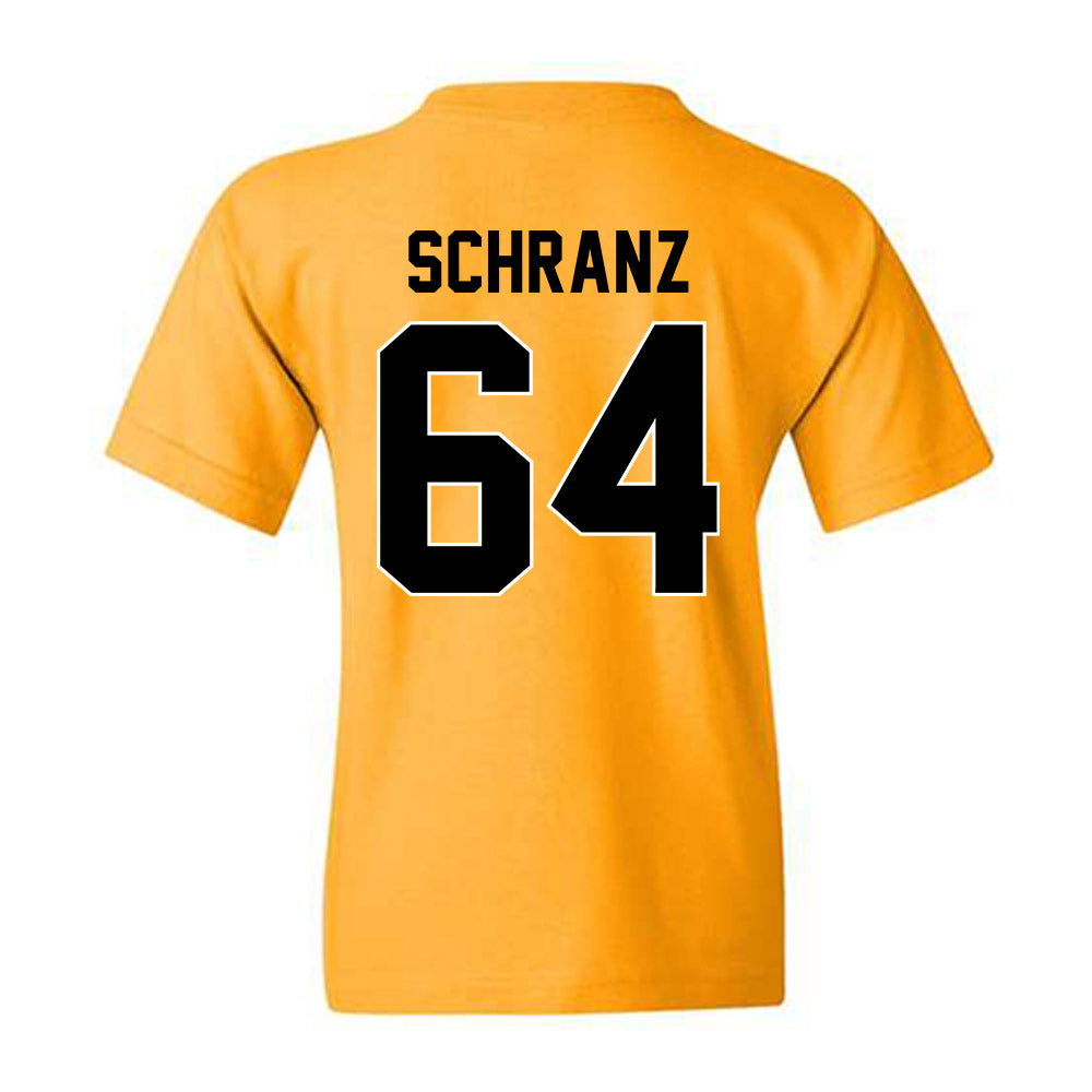 Missouri - NCAA Football : Joseph Schranz - STP Gold Youth T-Shirt-1