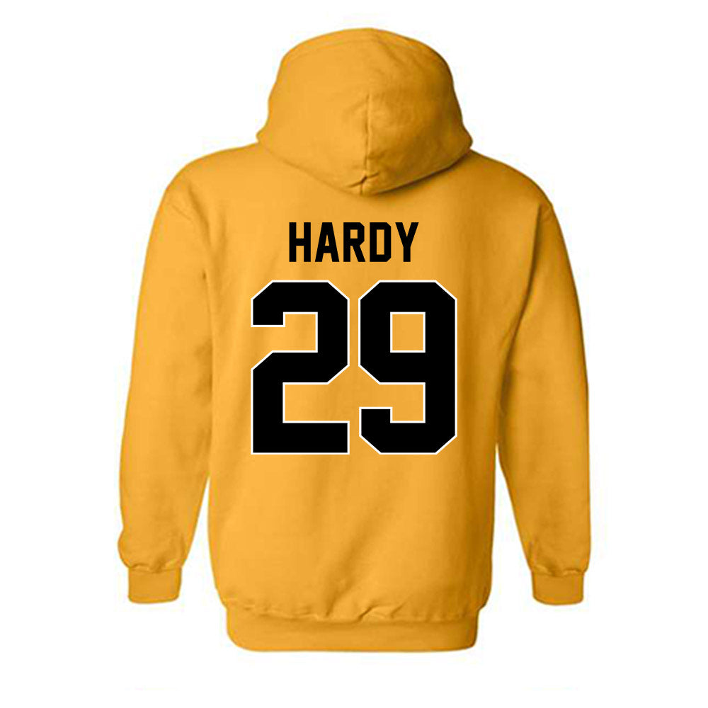 Missouri - NCAA Football : Ahmad Hardy - STP Gold Hooded Sweatshirt-1