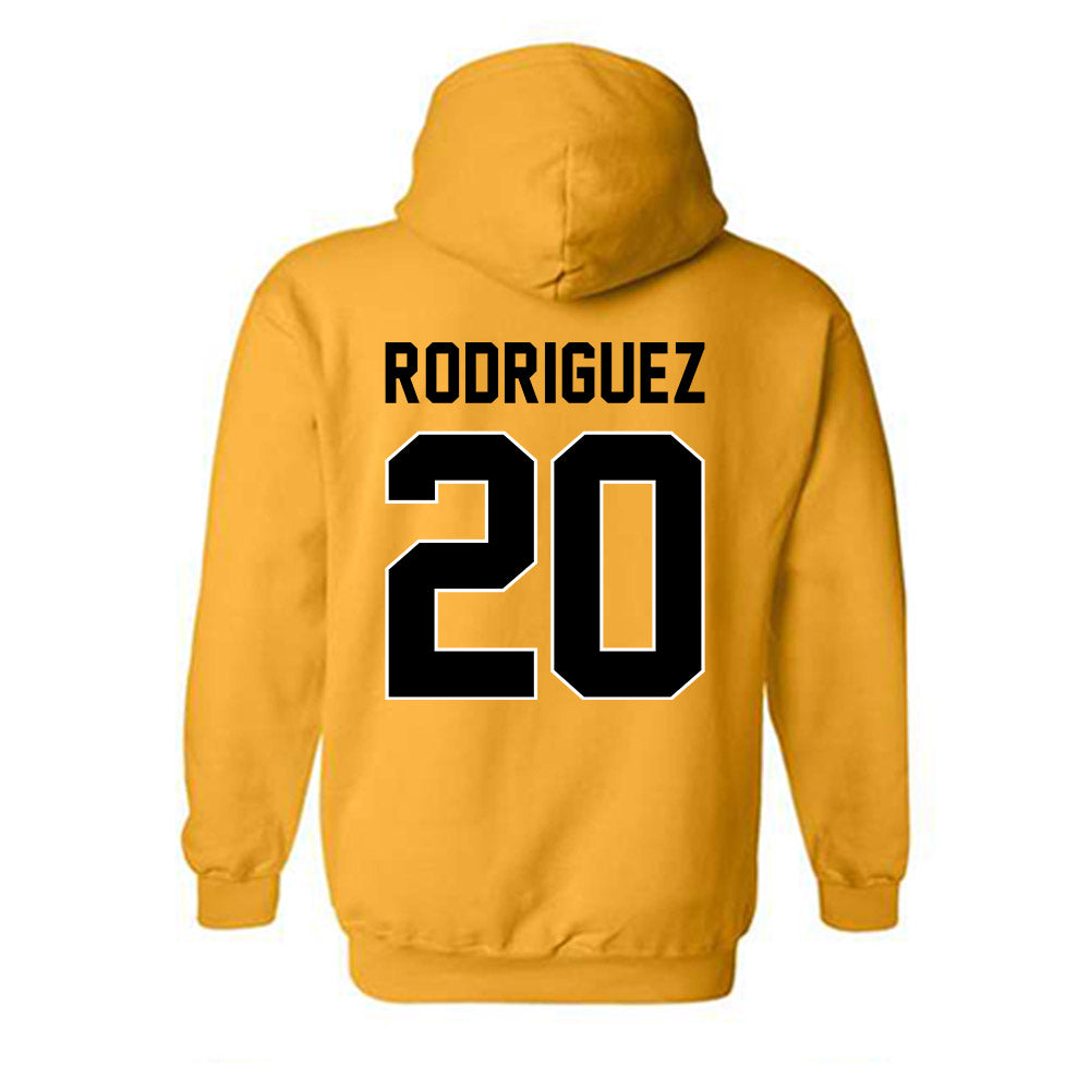 Missouri - NCAA Football : Nicholas Rodriguez - STP Gold Hooded Sweatshirt-1