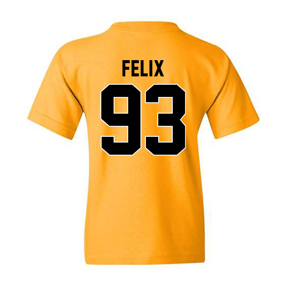 Missouri - NCAA Football : Jocques Felix - STP Gold Youth T-Shirt-1