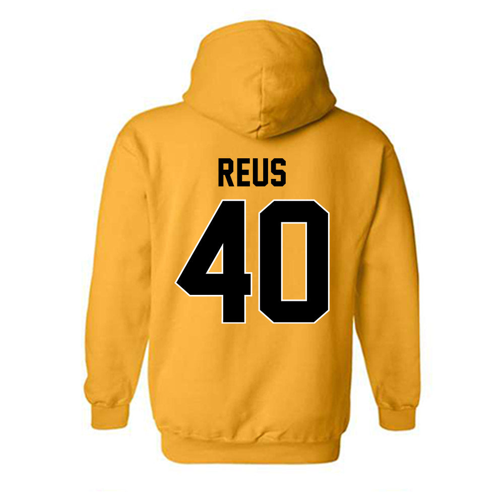Missouri - NCAA Football : Brunno Reus - STP Gold Hooded Sweatshirt-1