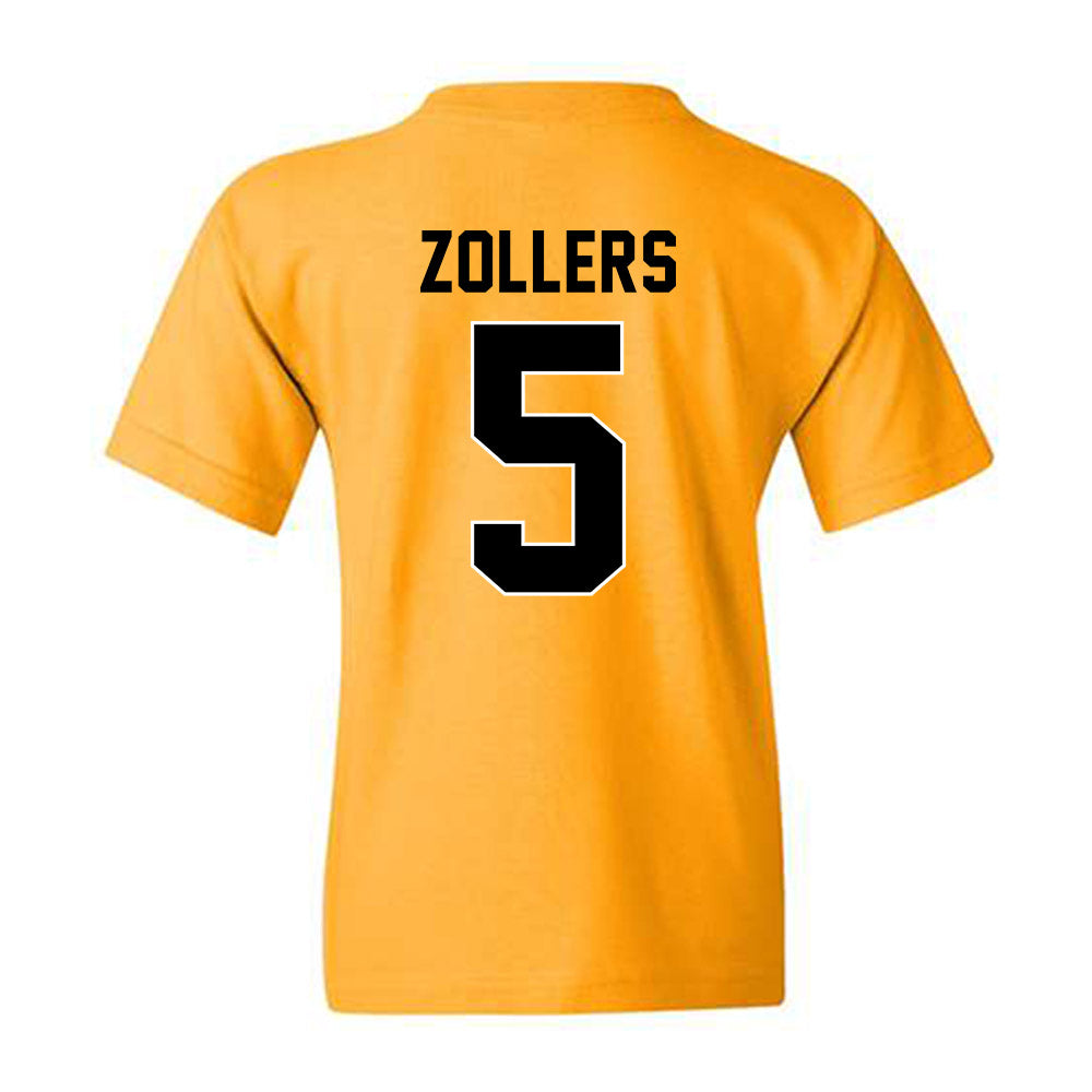 Missouri - NCAA Football : Matt Zollers - STP Gold Youth T-Shirt-1