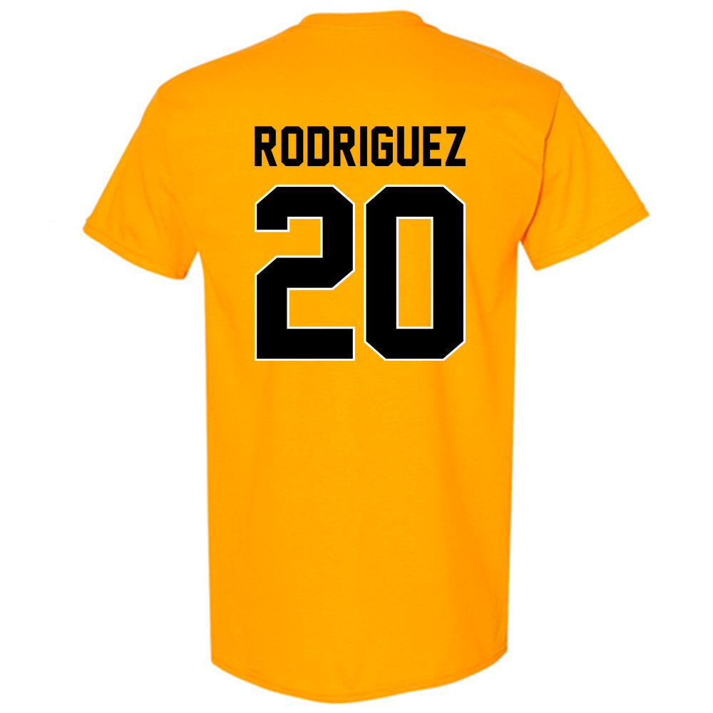 Missouri - NCAA Football : Nicholas Rodriguez - STP Gold T-Shirt-1
