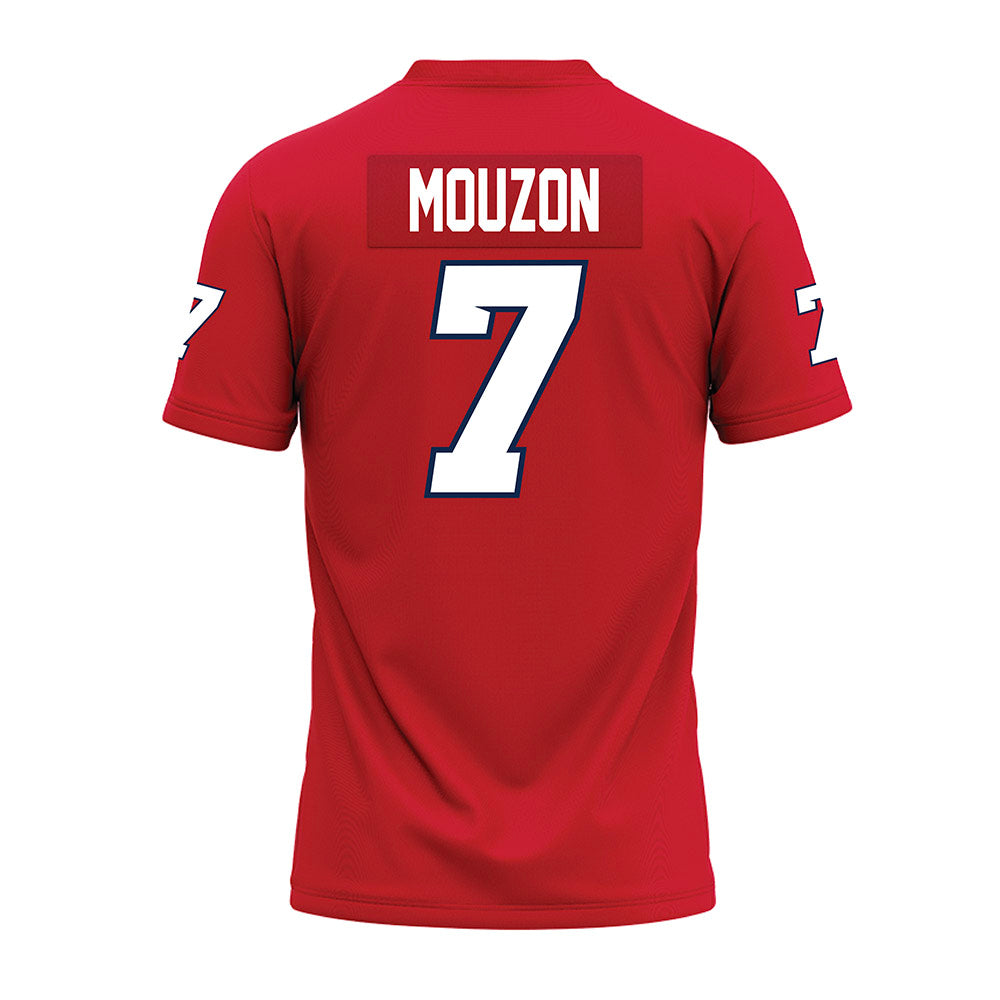 Fresno State - NCAA Football : Loyall Mouzon - Red Premium Football Jersey-1