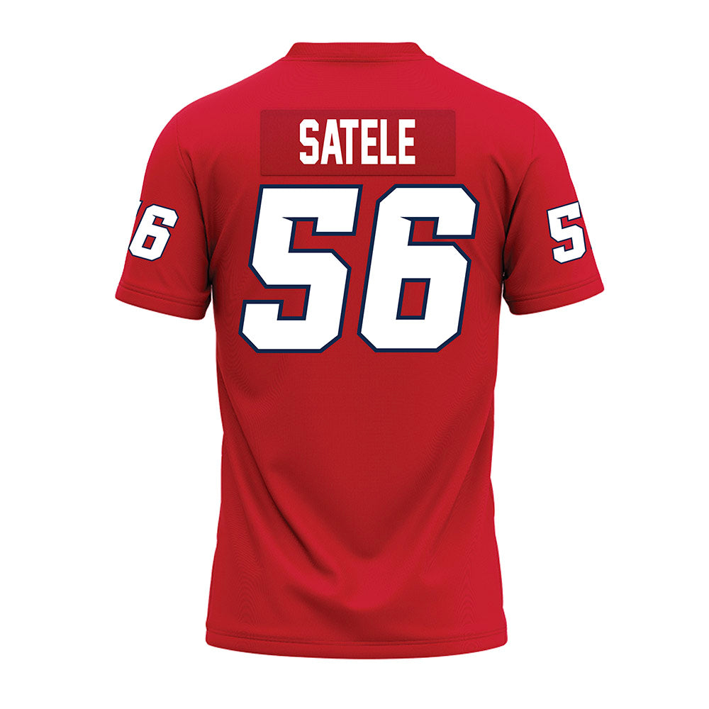 Fresno State - NCAA Football : Jairus Satele - Red Premium Football Jersey