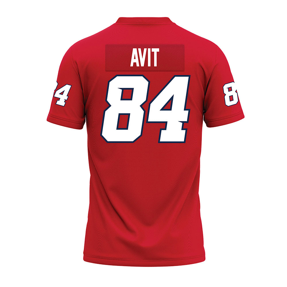 Fresno State - NCAA Football : Ezekiel Avit - Red Premium Football Jersey-1