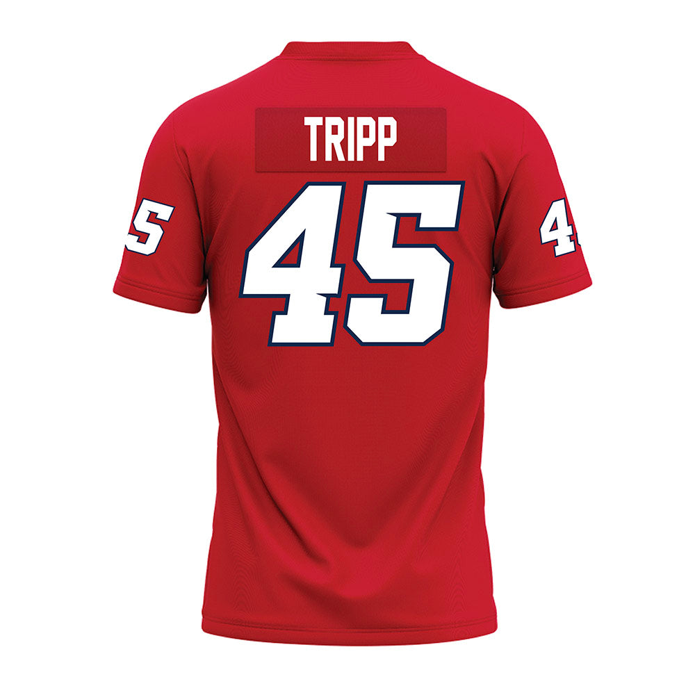 Fresno State - NCAA Football : Connor Tripp - Red Premium Football Jersey-1