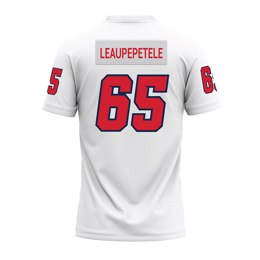 Fresno State - NCAA Football : Jonah Leaupepetele - White Premium Football Jersey-1