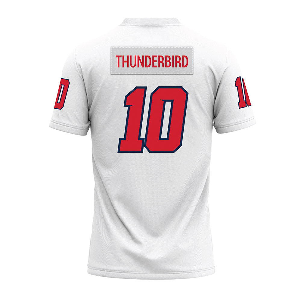 Fresno State - NCAA Football : Kvion Thunderbird - White Premium Football Jersey-1