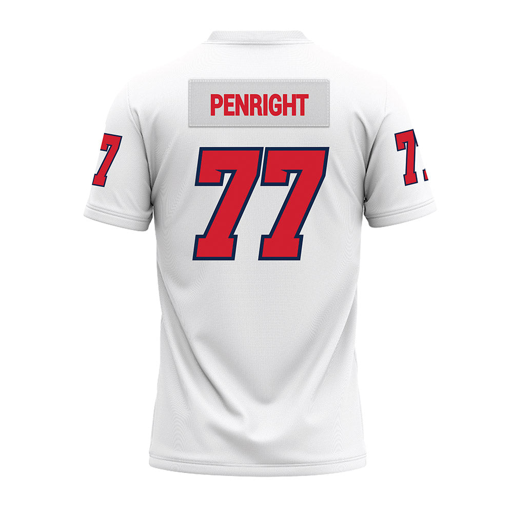 Fresno State - NCAA Football : Toreon Penright - White Premium Football Jersey-1