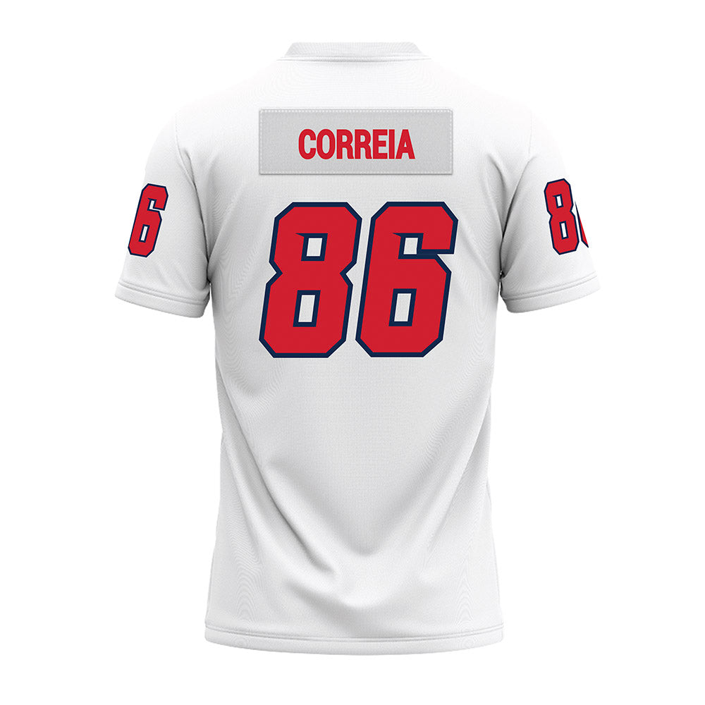 Fresno State - NCAA Football : Gavin Correia - White Premium Football Jersey-1