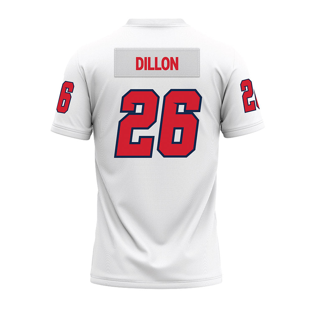 Fresno State - NCAA Football : Isaiah Dillon - White Premium Football Jersey-1