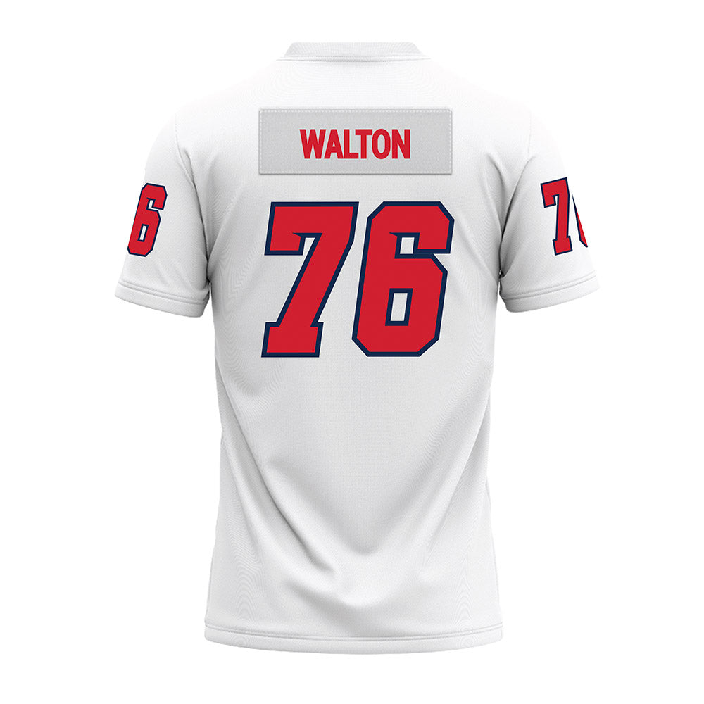 Fresno State - NCAA Football : Brayden Walton - White Premium Football Jersey-1