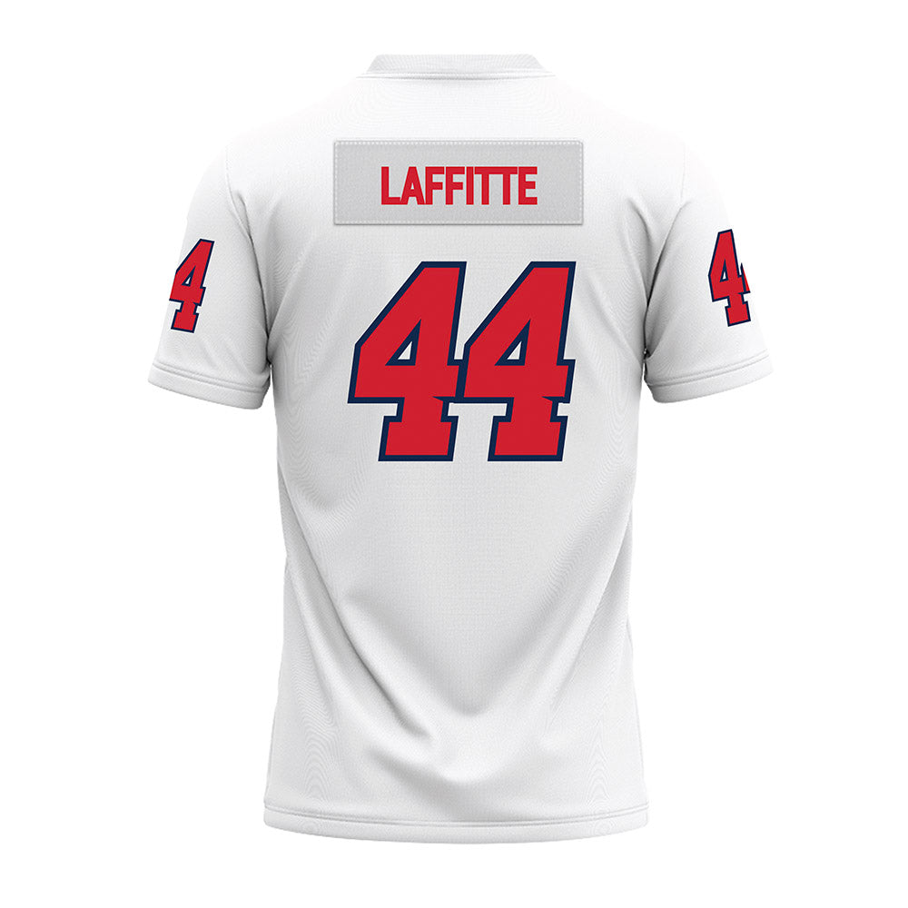 Fresno State - NCAA Football : Deijon Laffitte - White Premium Football Jersey-1
