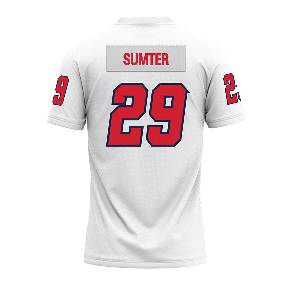 Fresno State - NCAA Football : Malakai Sumter - White Premium Football Jersey-1