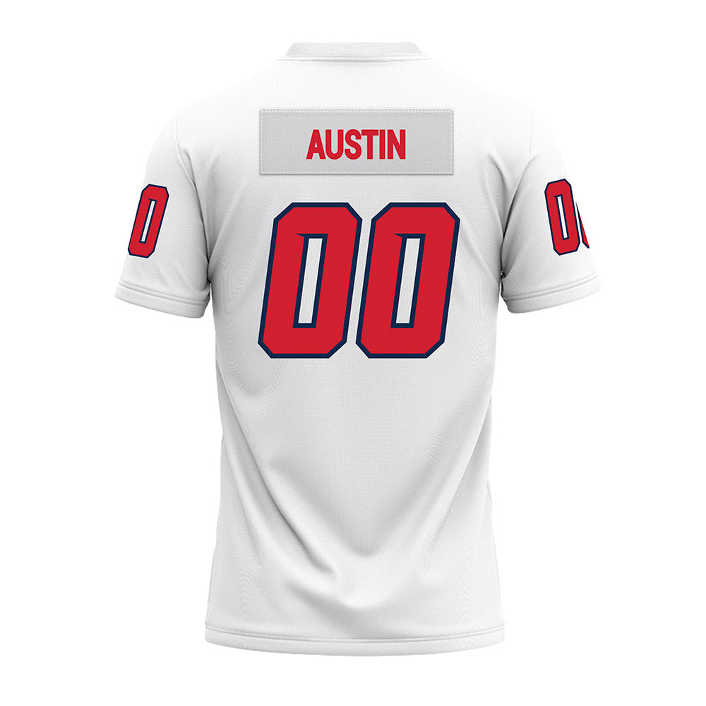 Fresno State - NCAA Football : Sylas Austin - White Premium Football Jersey-1