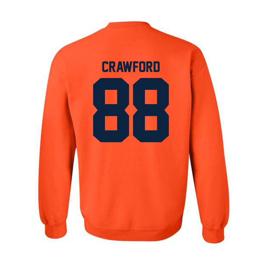 Syracuse - NCAA Football : Elijah Crawford - Classic Shersey Crewneck Sweatshirt-1
