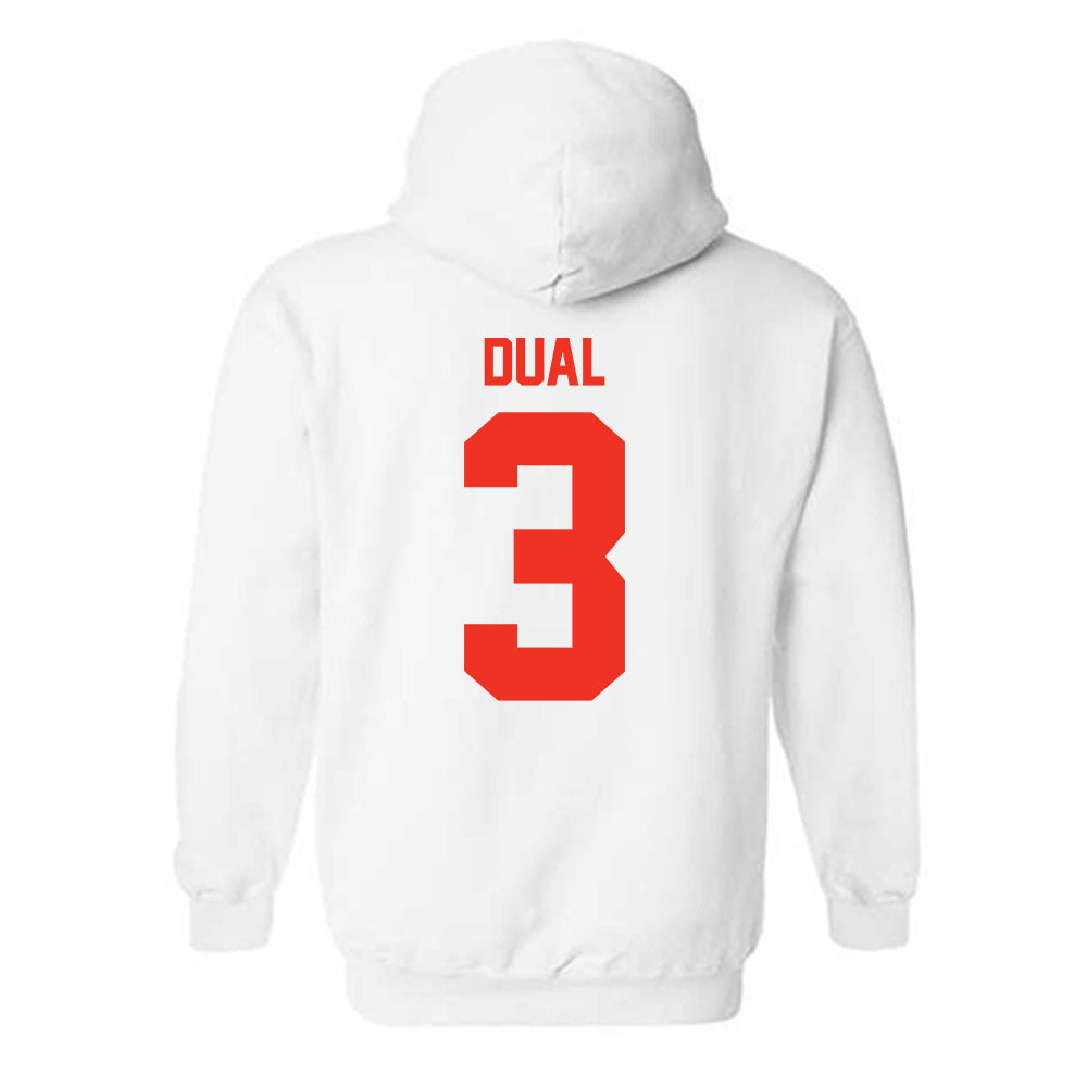 Syracuse - NCAA Men's Basketball : Garwey Dual - Classic Shersey Hooded Sweatshirt-1