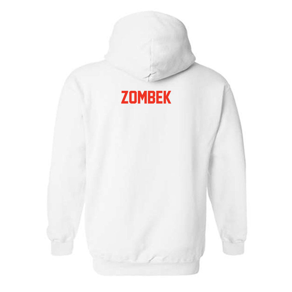Syracuse - NCAA Women's Track & Field : Lucy Zombek - Classic Shersey Hooded Sweatshirt-1