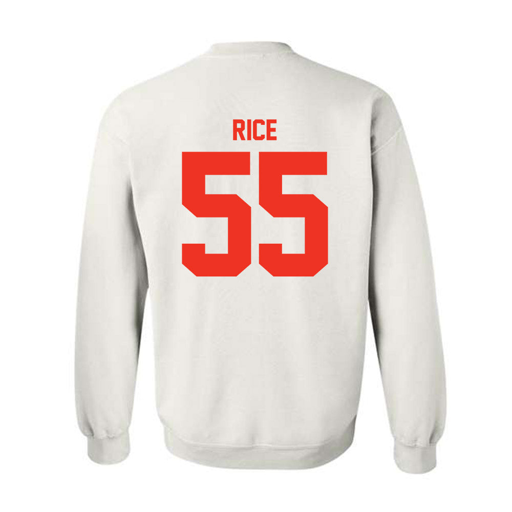 Syracuse - NCAA Football : Zach Rice - Classic Shersey Crewneck Sweatshirt-1